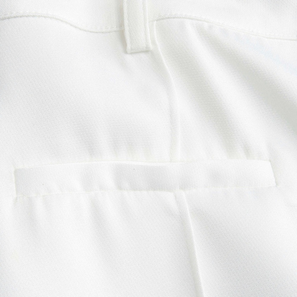 Solid Stitch Straight Leg Trousers - image 3